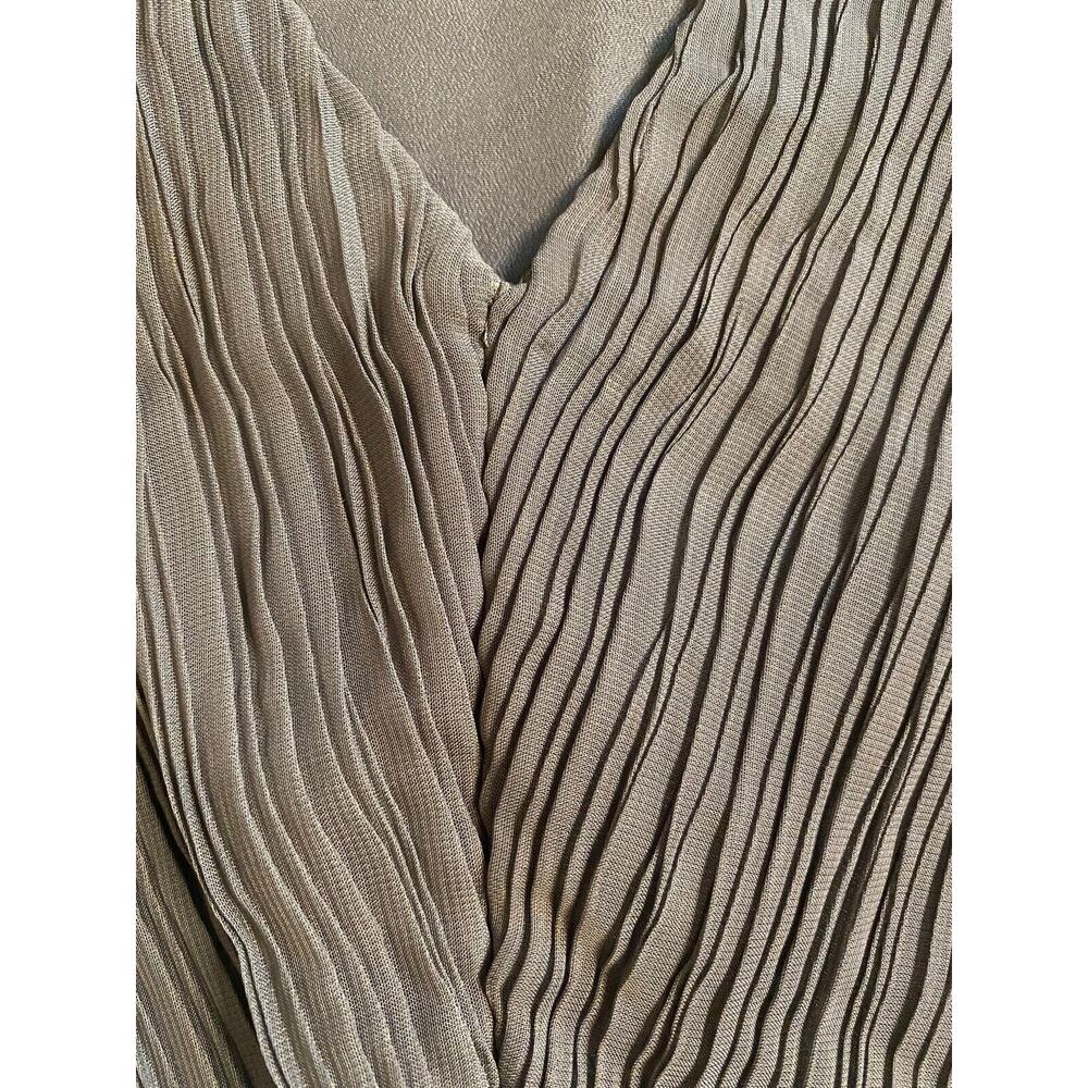 Tevolio Size 10 Gray Evening Cocktail Gown Formal Dress Sleeveless EUC - Picture 4 of 10